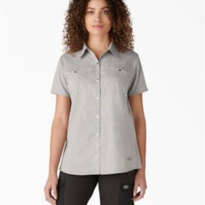 Dickies TempIQ short sleeve button down NWOT